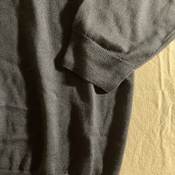 *NEW* Johnny Bigg Men's Pullover 6XL V-Neck Navy Sweater Wool Blend - Picture 3 of 9